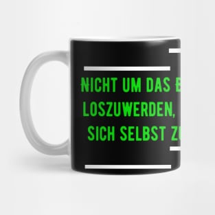 Nichi um das bewusstsein loszuwerden sordern um sich selbst zu erkennen Mug